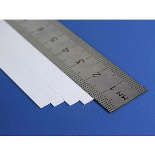 Полоска пластиковая для масштаба S, 0.8х4.8 мм, 9 шт