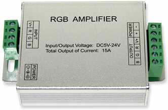 Усилитель RGB HL-15A (12/24в, 180/360 Вт)