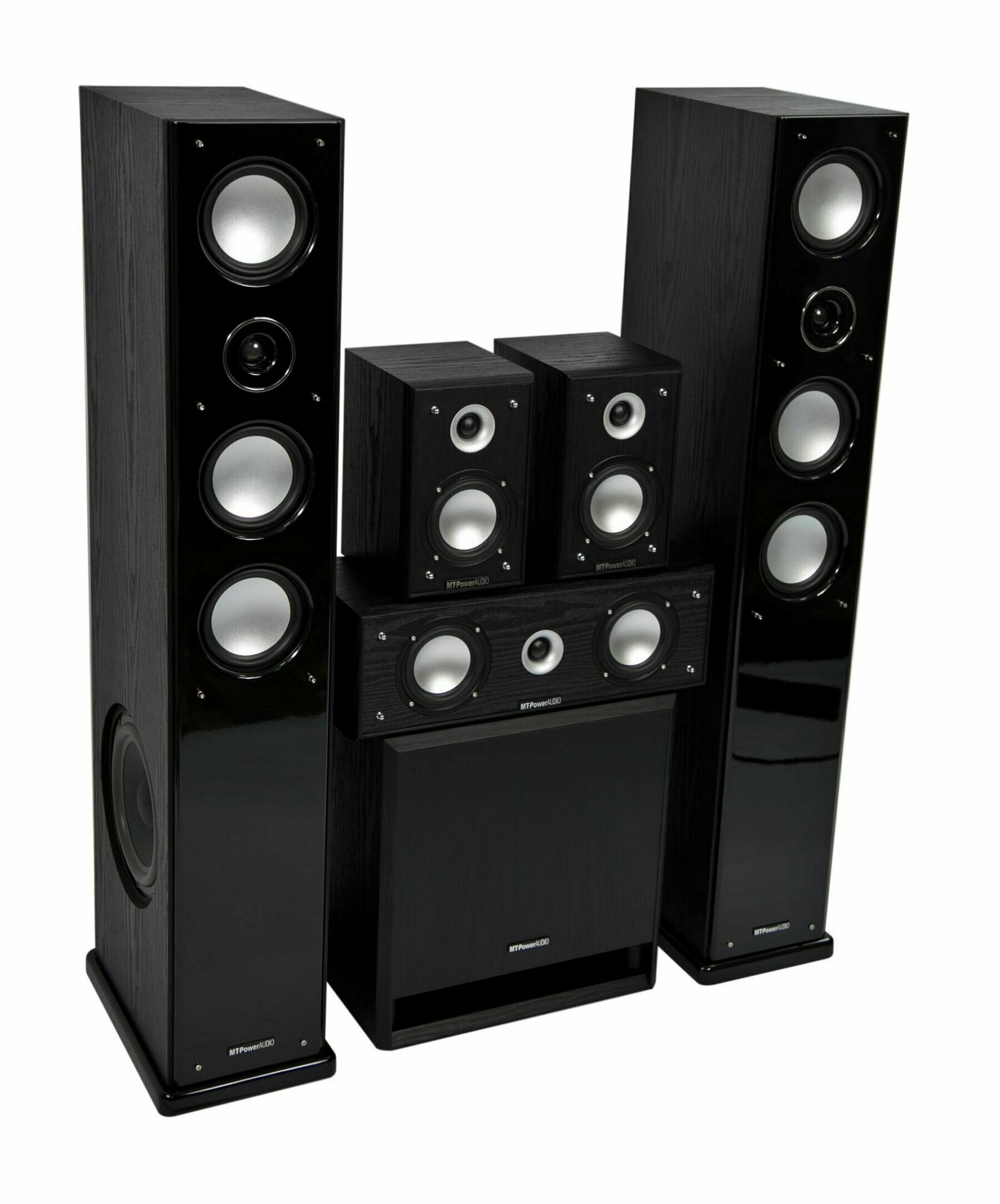 Комплекты акустики 5.1 MT-Power Elegance-2 black set 5.1