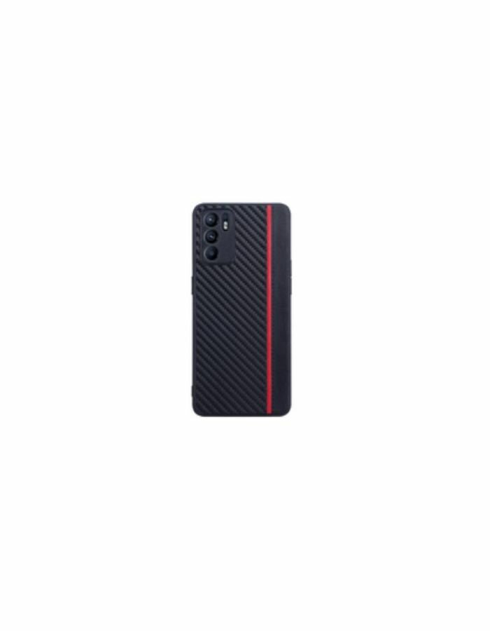 Чехол G-Case для Oppo Reno 6 4G Carbon Black GG-1556-01 - фото №5