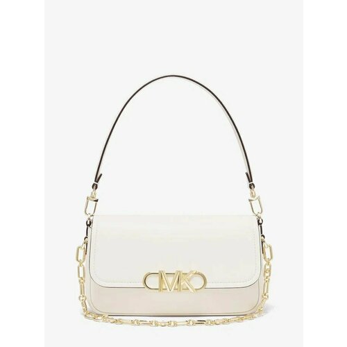 фото Сумка кросс-боди michael kors, фактура гладкая, бежевый