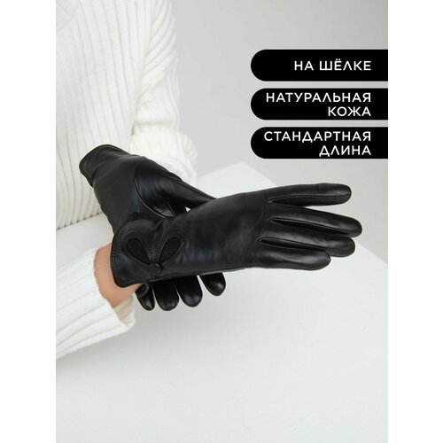 фото Перчатки farella зимние, размер 7, черный