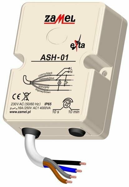 фото Zamel Таймер лестничный 10с-10мин 16А IP65 крепление на плату