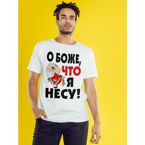 фото Футболка, размер 3xl, белый нет бренда