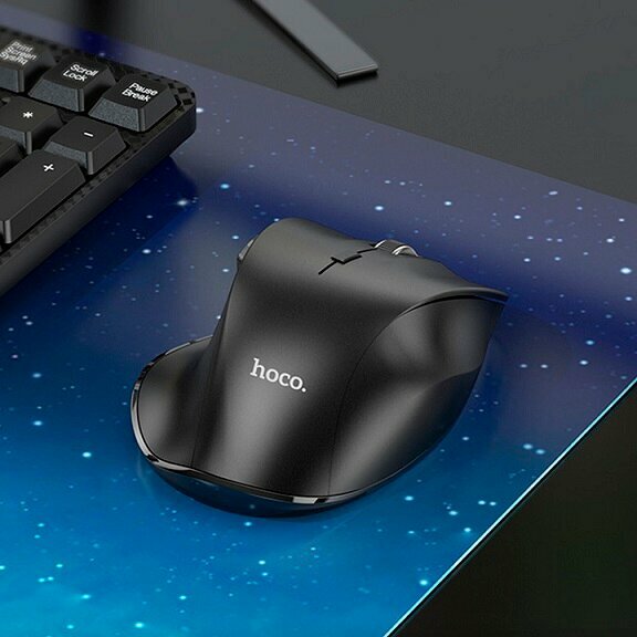 Беспроводная компьютерная мышка hoco GM24 , Bluetooth 5.2 , черная