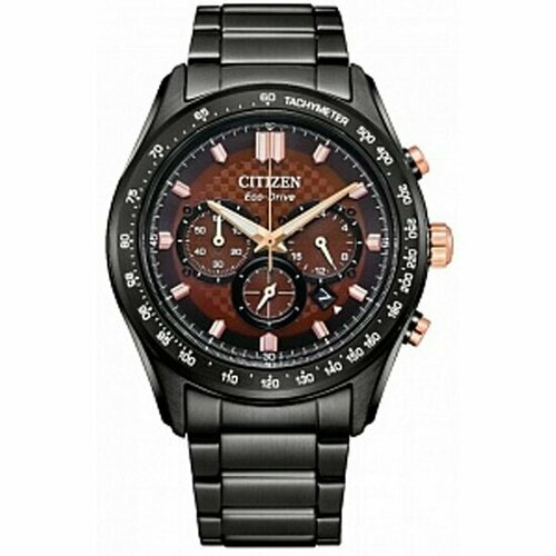 фото Наручные часы citizen ca4534-81x, черный, коричневый