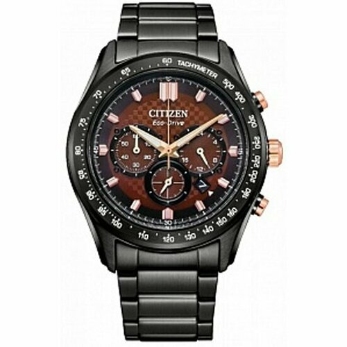 Наручные часы CITIZEN CA4534-81X, черный, коричневый