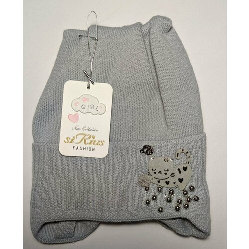 фото Шапка sirius, размер 2-3, серый