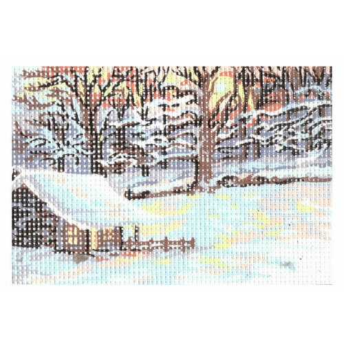 Канва с рисунком COLLECTION DART Зима 1418см 1шт 344₽