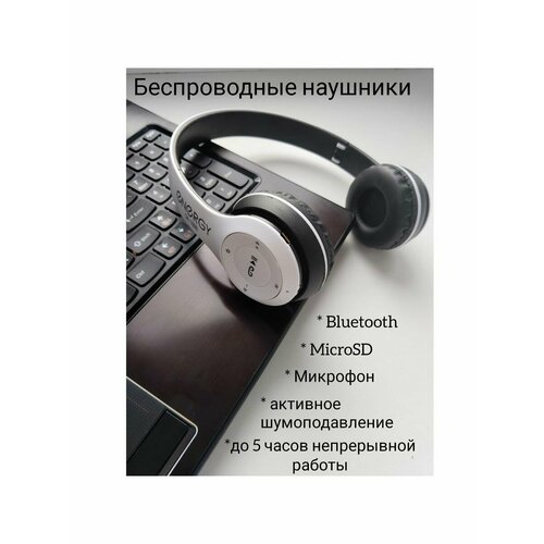 Беспроводные большие наушники с микрофоном 82000₽
