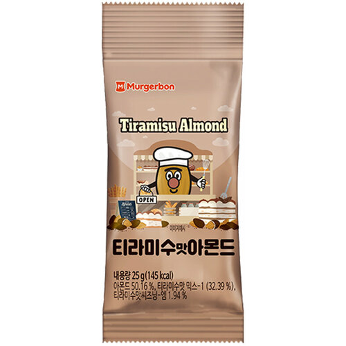 Mиндаль со вкусом тирамису (Корея) Tiramisu Almond