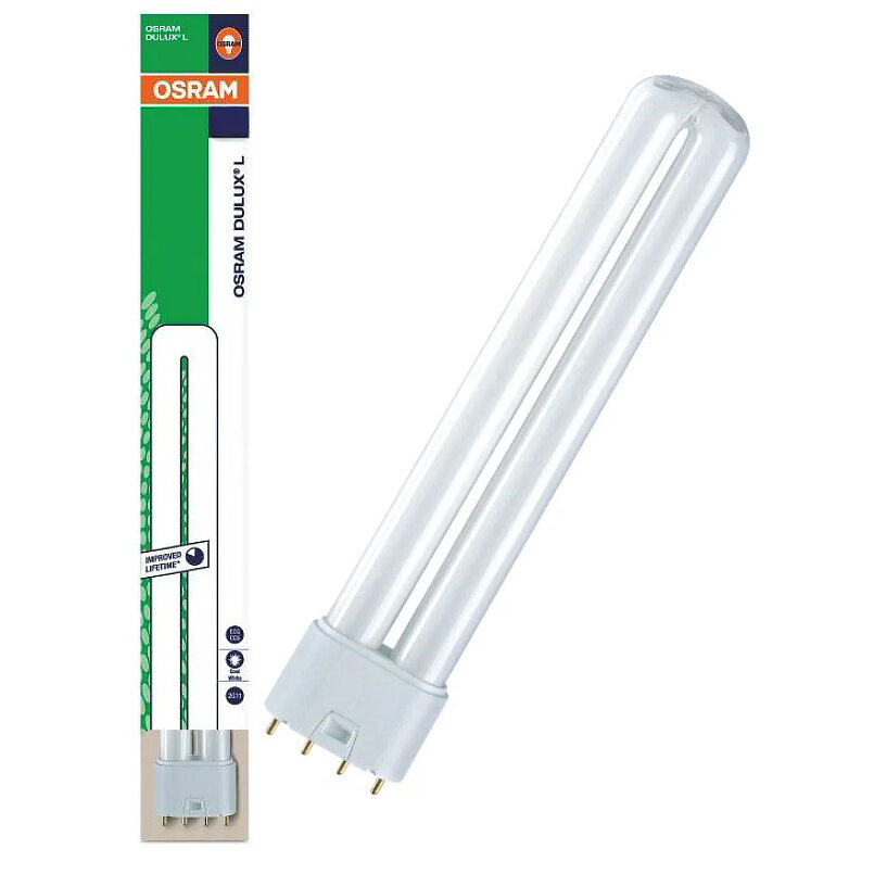 Лампа люминесцентная Osram DULUX L 40W/21-840 2G11 L535 холодный белый, упаковка 1шт