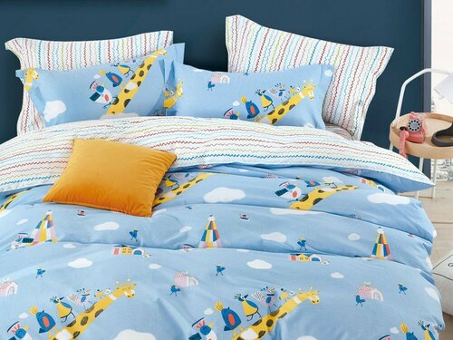 Детское постельное белье сатин Asabella Junior арт.1618-4xs (1.5-спальное)