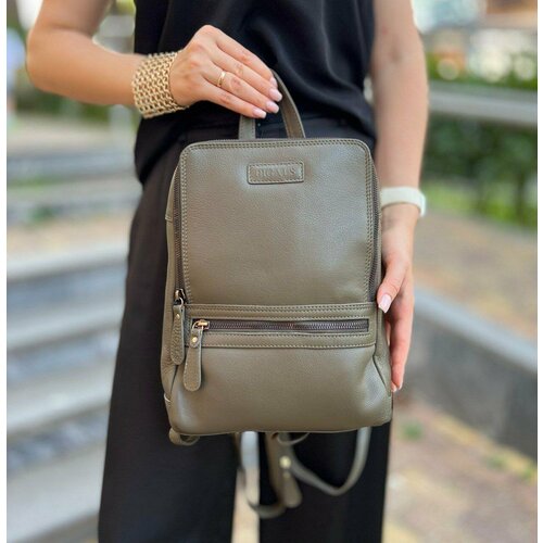 фото Рюкзак digals женский, фактура гладкая, зеленый