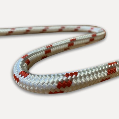 Изображение товара Страховочная веревка 11 мм 30 метров с высокой прочностью для промышленного альпинизма и строительных работ