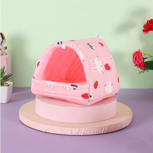 Домик BOTTONCINI для грызунов розовый р-р XL 506₽