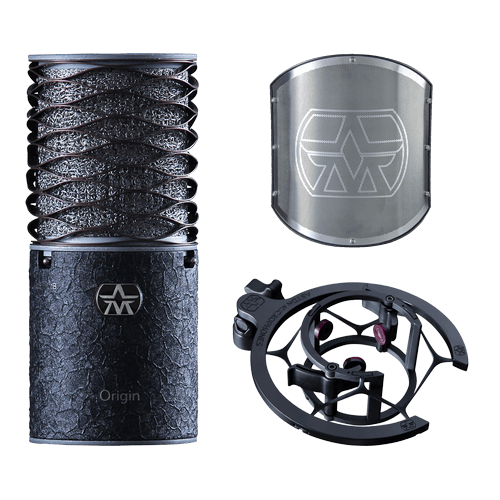 Aston Microphones ORIGIN BLACK BUNDLE студийный кардиоидный конденсаторный микрофон в черном корпусе