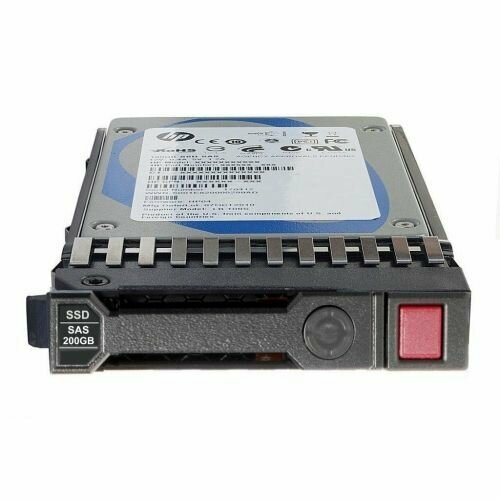 Жесткий диск HP 653961-001 MO0200FBRWB 632430-001 632521-002 Твердотелый SSD SAS HP (Smart) 200Gb U600 MLC 6G SAS 2,5
