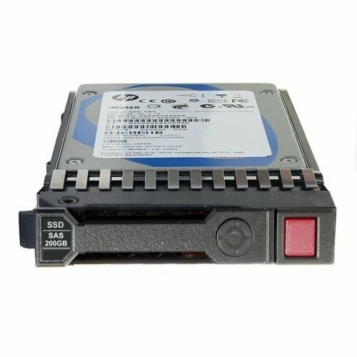 Жесткий диск HP 653961-001 MO0200FBRWB 632430-001 632521-002 Твердотелый SSD SAS HP Smart 200Gb U600 MLC 6G SAS 25 6499000₽