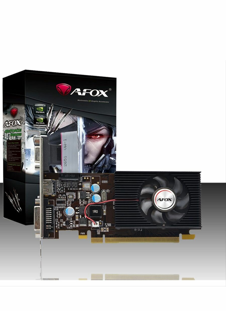 Видеокарта PCI-E Afox 1GB DDR2 64bit 40nm 459/400MHz DVI/HDM/D-SubI RTL - фото №13