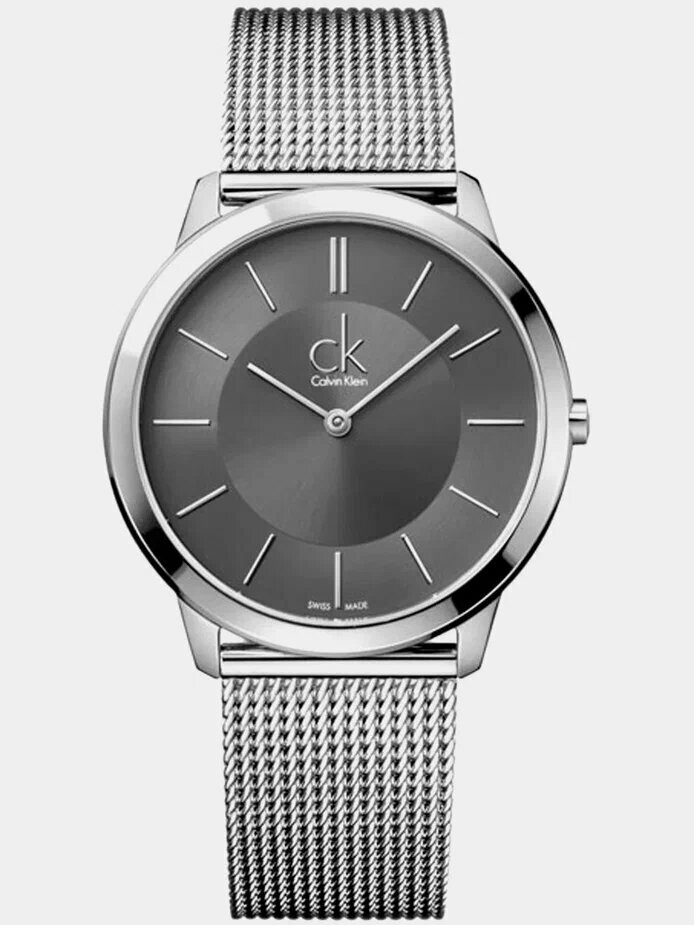 Наручные часы CALVIN KLEIN Minimal, серебряный, серый