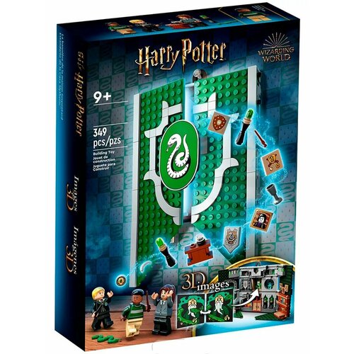 Конструктор Знамя факультета Слизерин 349 деталей конструктор lego harry potter 76410 знамя факультета слизерин slytherin house banner 349 дет