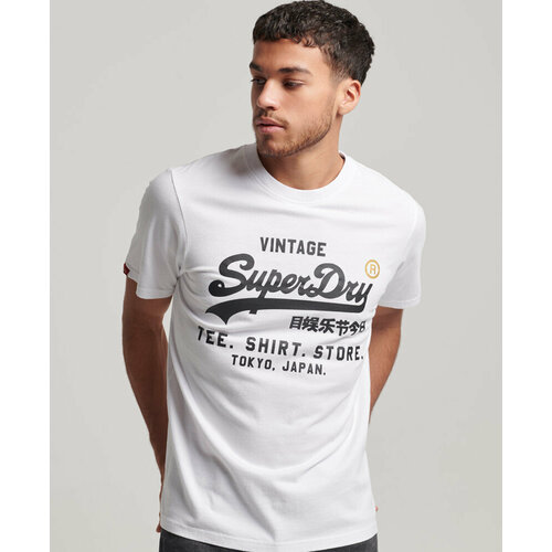 фото Футболка superdry, размер xl, белый