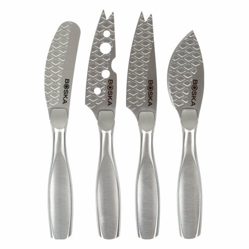 Набор мини-ножей для всех видов сыра Boska Монако 19х19 см 4 шт сталь пк 8140₽