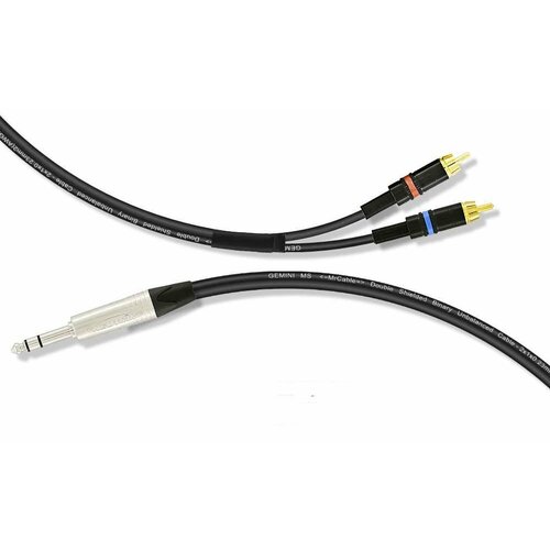 Кабель соединительный аудио MrCable AYJSR-01.5-GM стереоджек-2RCA 1.5м, MrCable (Мистер Кейбл)