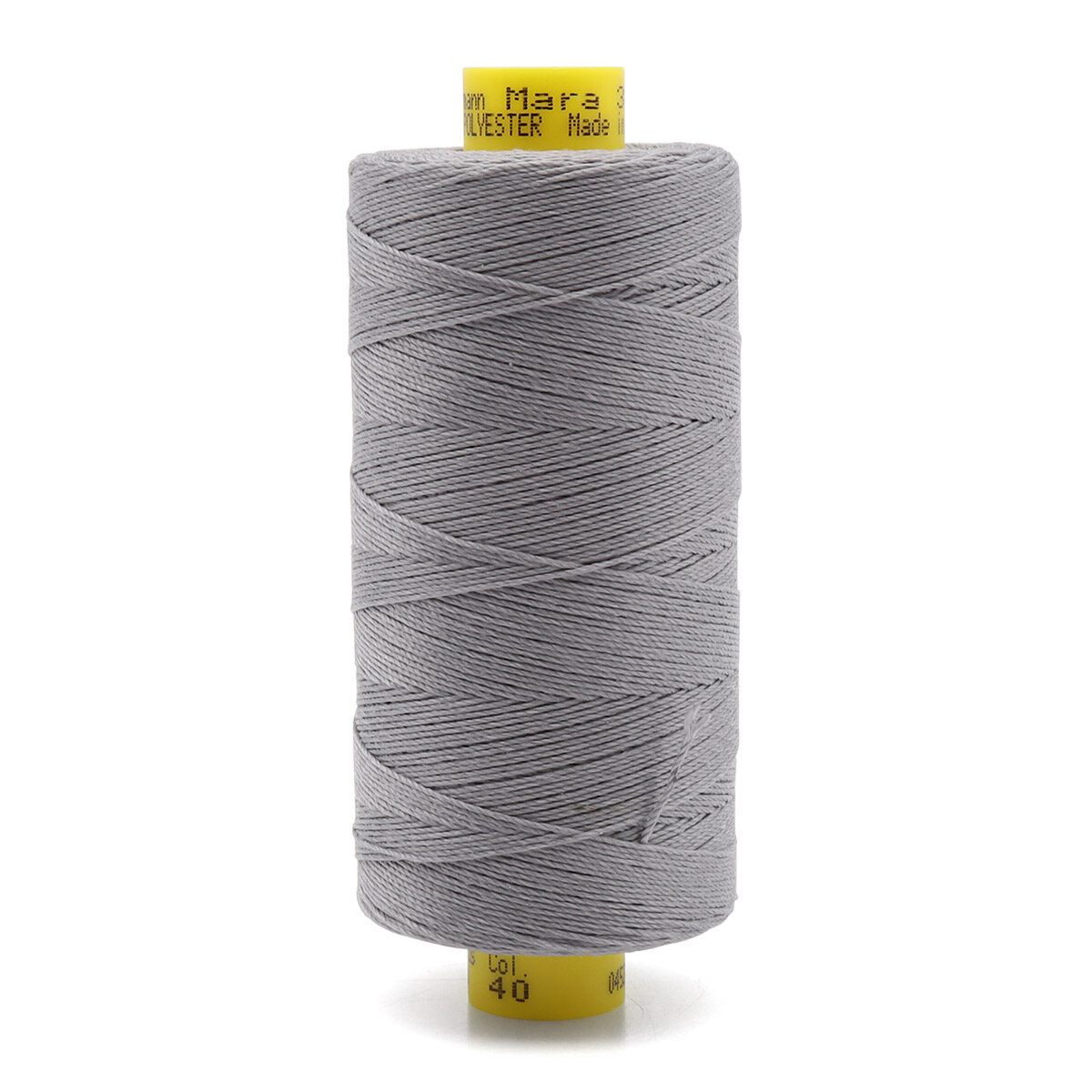 Нить для отстрочки Mara №30/300 м, 100% полиэстер Gutermann, пепельно-серый 40