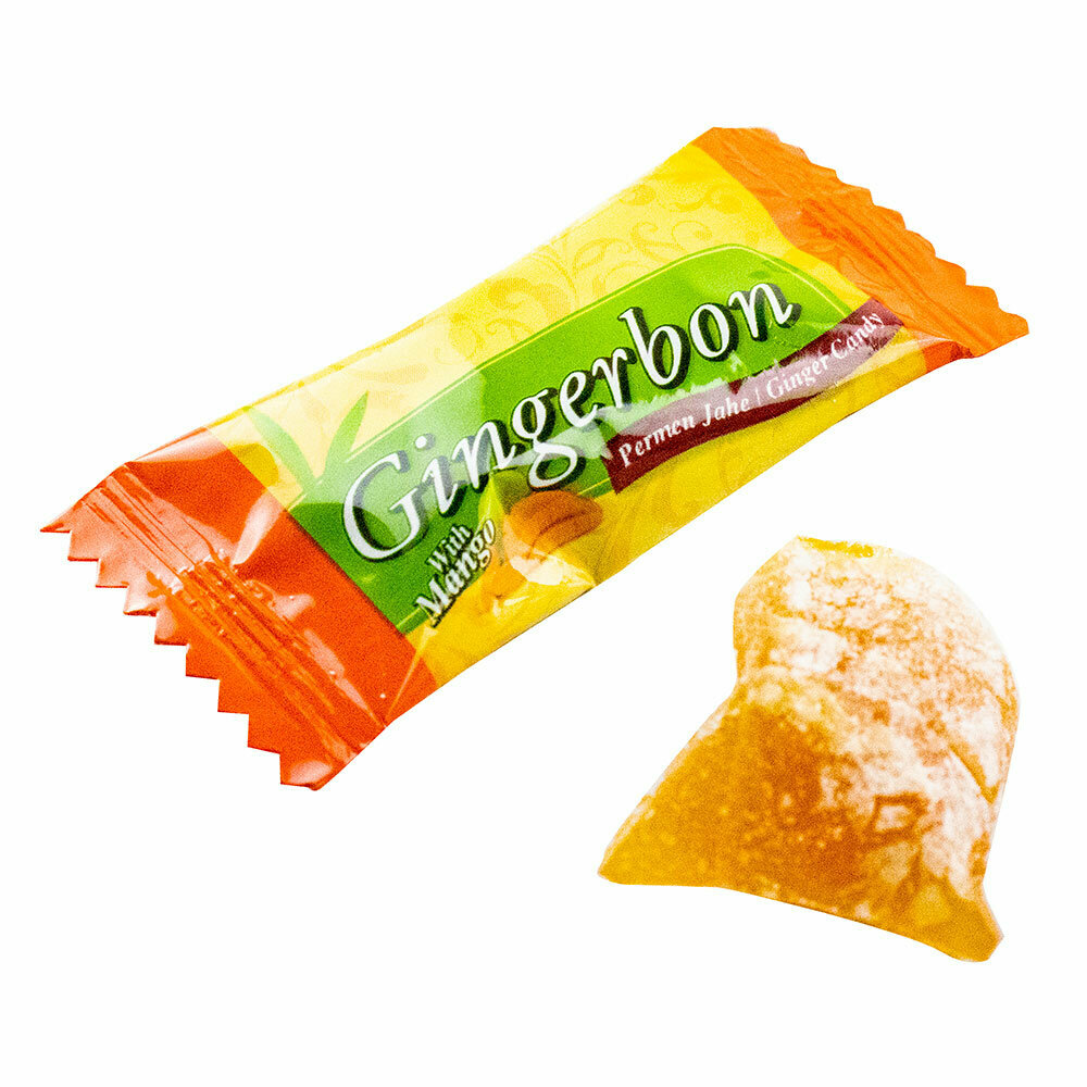 Имбирные жевательные конфеты с манго - Gingerbon Mango, Индонезия - фотография № 4