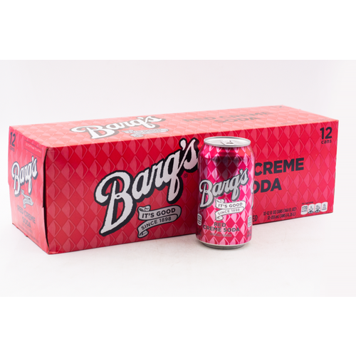 Barq's Red Creme Soda 0,355 л Упаковка 12 шт