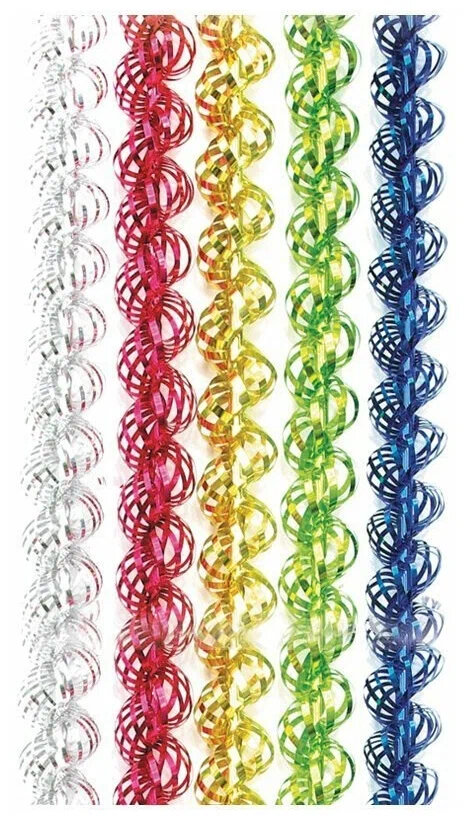 фото Мишура "Бусинка" 2м - Серебро