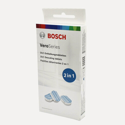 Изображение товара Таблетки от накипи кофемашины Bosch 40 г. х 3 шт. (576694)