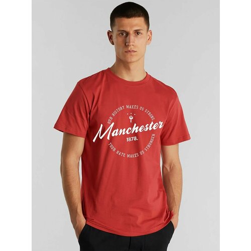 фото Футболка design heroes, размер 2xl, красный