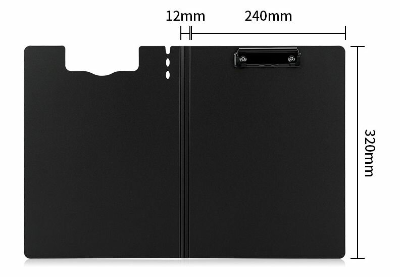 Папка планшет A4 с крышкой (64513Dk-grey) DELI - фото №6