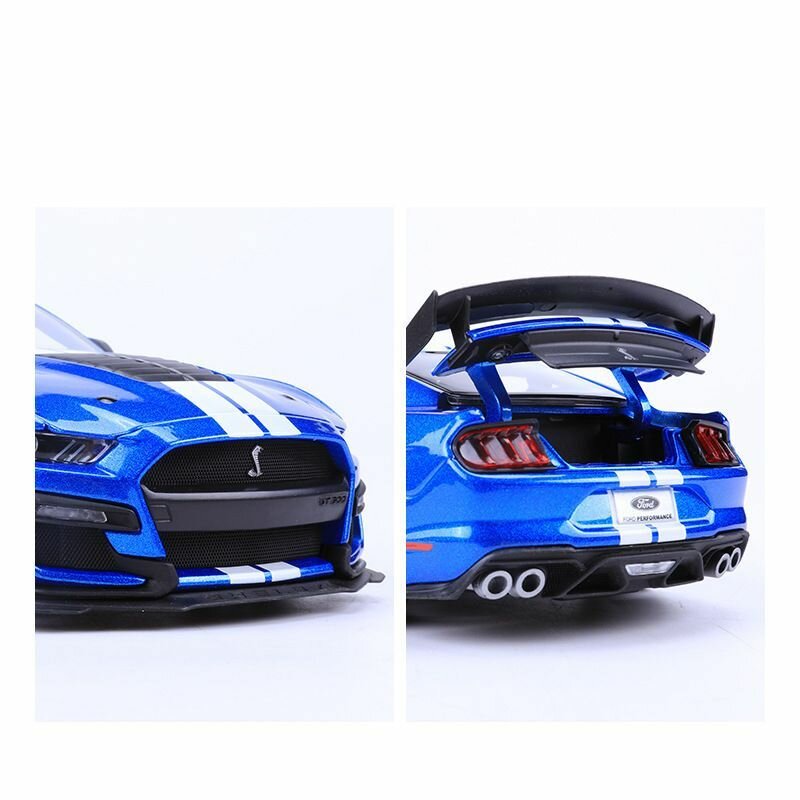 Maisto Машинка Ford Shelby GT500 2020, 1:18 оранжевая - фото №11