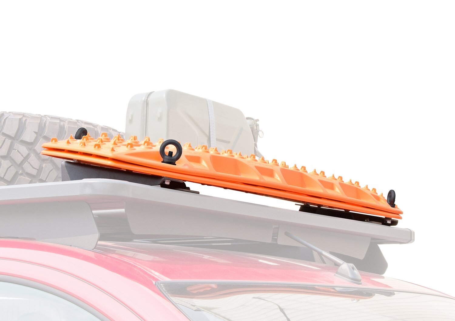 Крепление сэнд-траков (горизонтальное) для багажников Rival алюминий с крепежом 2MD00102