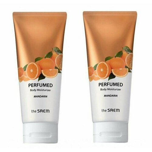 The Saem Лосьон для тела парфюмированный с экстрактом мандарина Perfumed Body Moisturizer Mandarin, 200 мл, 2 шт the saem perfumed b лосьон для тела perfumed body moisturizer shea butter 200мл