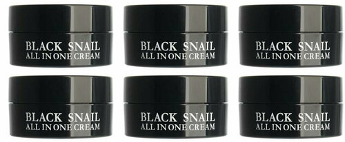 Eyenlip beauty Крем для лица многофункциональный Black Snail All In One Cream 15 мл,6 шт