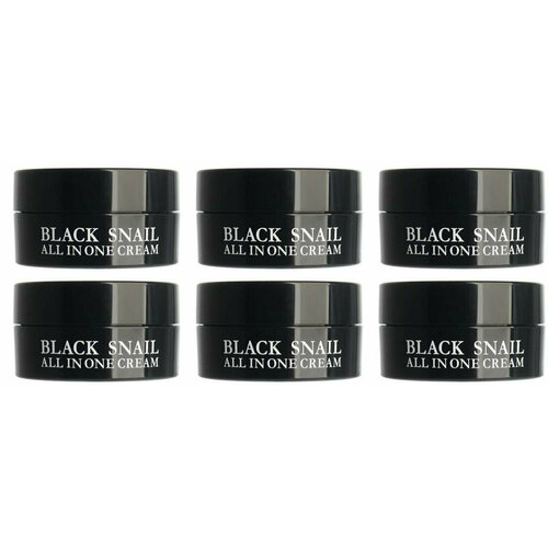 Eyenlip beauty Крем для лица многофункциональный Black Snail All In One Cream 15 мл,6 шт