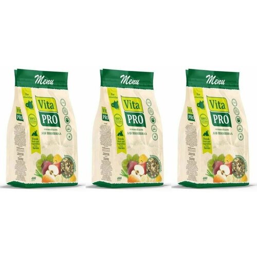 Vita Pro Сухой корм для морских шиншилл Основной, 400 г, 3 шт