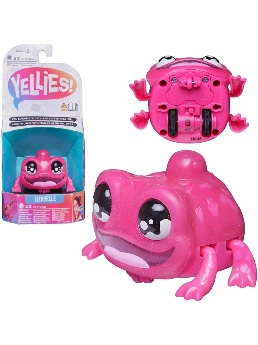 Hasbro Yellies - Интерактивная игрушка "Ящерица" №2 Lizabelle, 1 шт