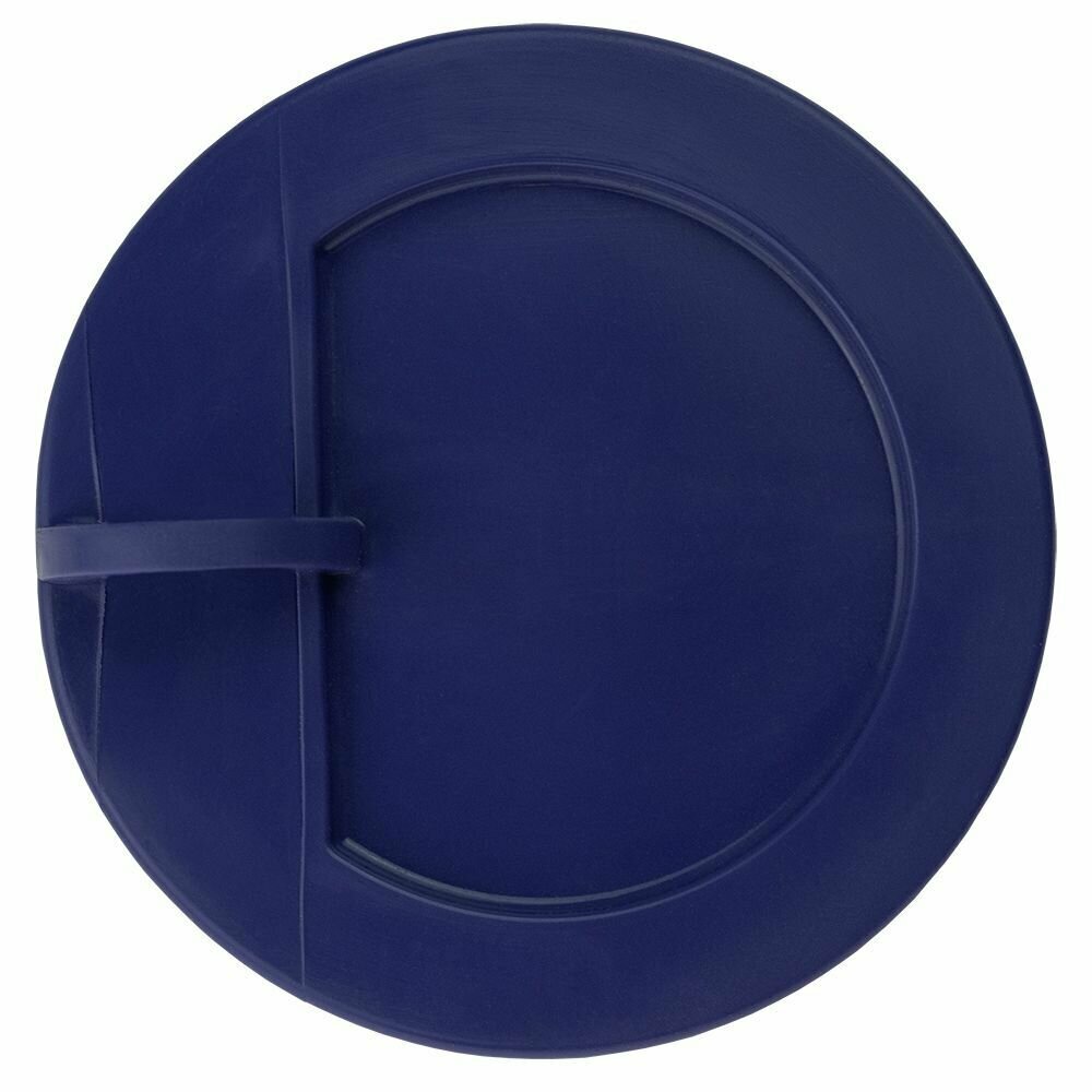 Пробка для ванны и раковины с цепочкой 45 см, синяя, диаметр 43 мм - фотография № 6