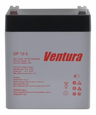 Аккумуляторная батарея Ventura GP 12-5 12В 5 А·ч