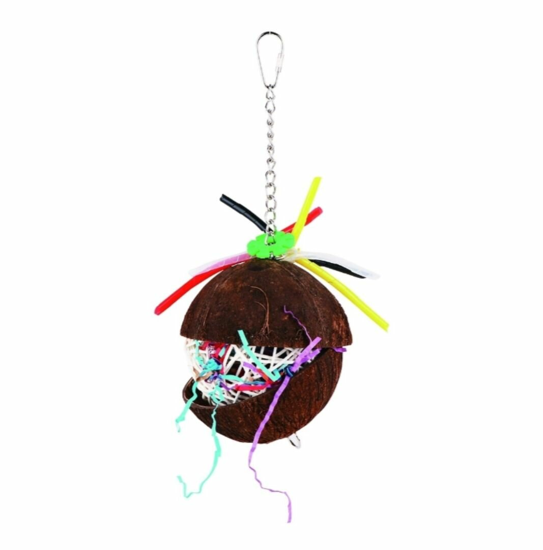 FAUNA INTERNATIONAL Игрушка для птиц "Кокосовый сюрприз"