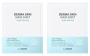 THE SAEM Маска тканевая Derma Skin Mask Sheet - Hydro Calming, 28гр, 2шт