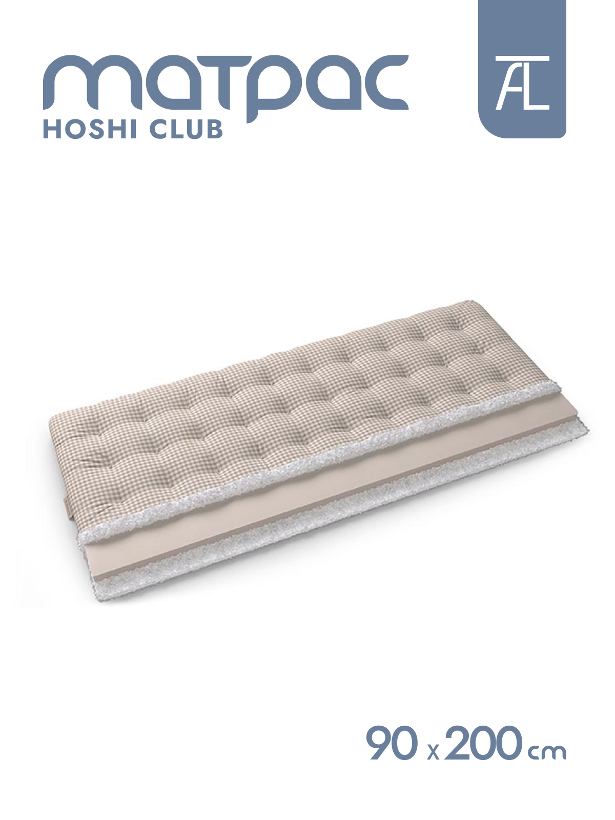 Матрас Mr.Mattress Hoshi club, 90х200 см