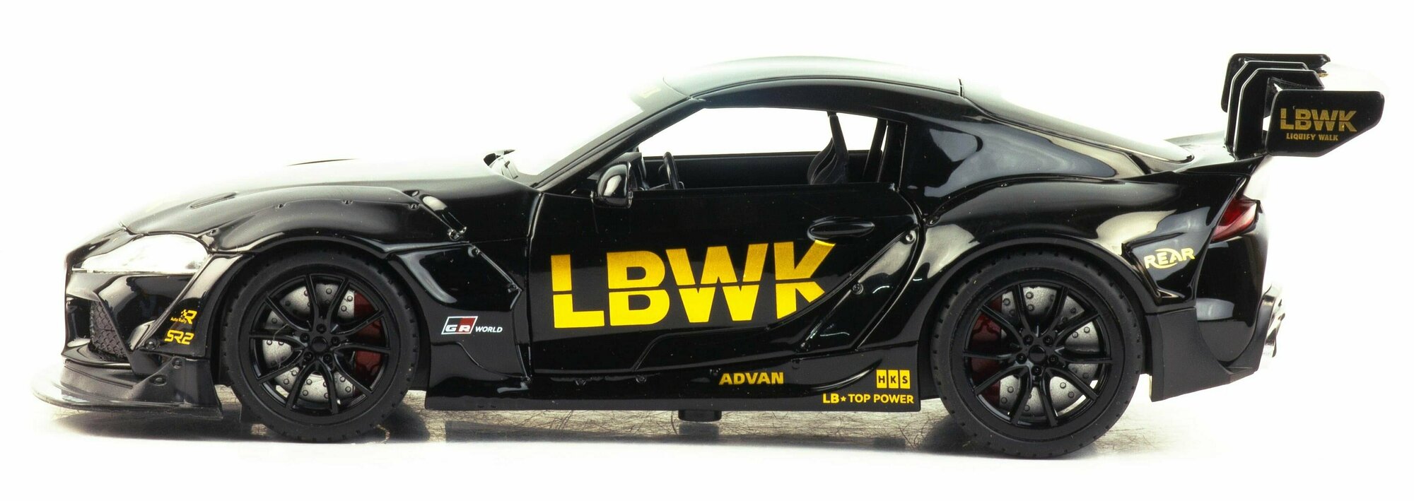 фото Машинка металлическая 21 см 1:22 Toyota Supra Liberty Walk