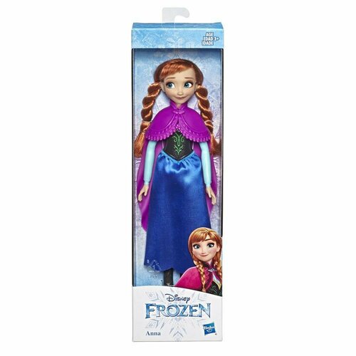 Кукла Hasbro Disney, Frozen, Анна кукла mattel disney frozen холодное сердце поющая анна арт hlw56